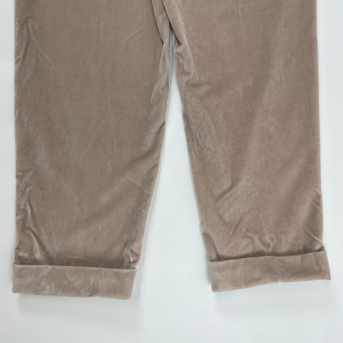 PESERICO / リボンデザインベロアパンツ 参考定価：85,000程度 SIZE:42