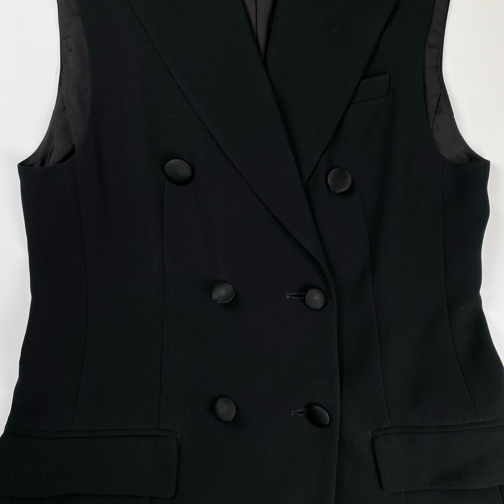 【美品】 DES PRES デプレ / ダブルクロス ダブルブレストジレ 参考定価：36,000+tax SIZE:FREE