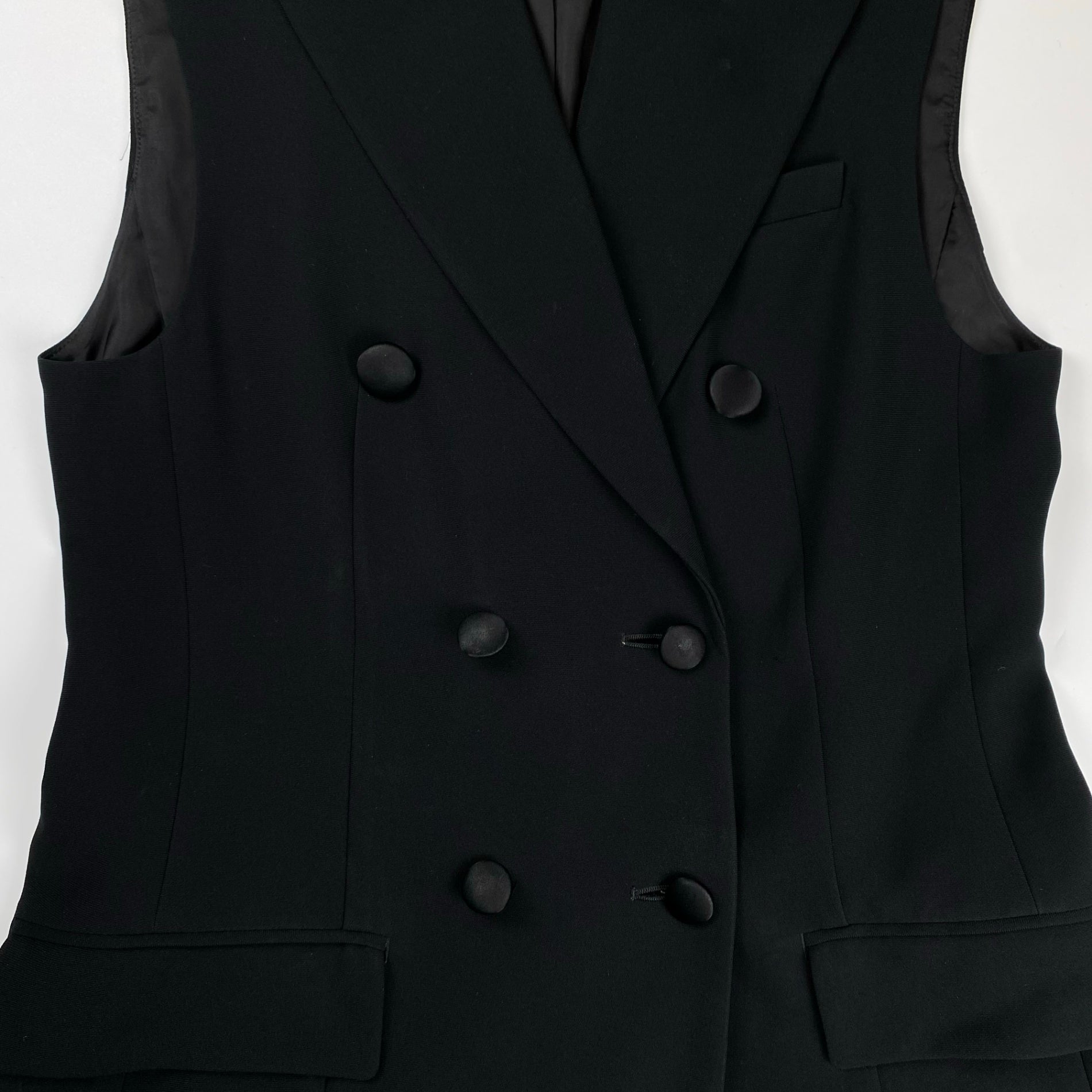 【美品】 DES PRES デプレ / ダブルクロス ダブルブレストジレ 参考定価：36,000+tax SIZE:FREE