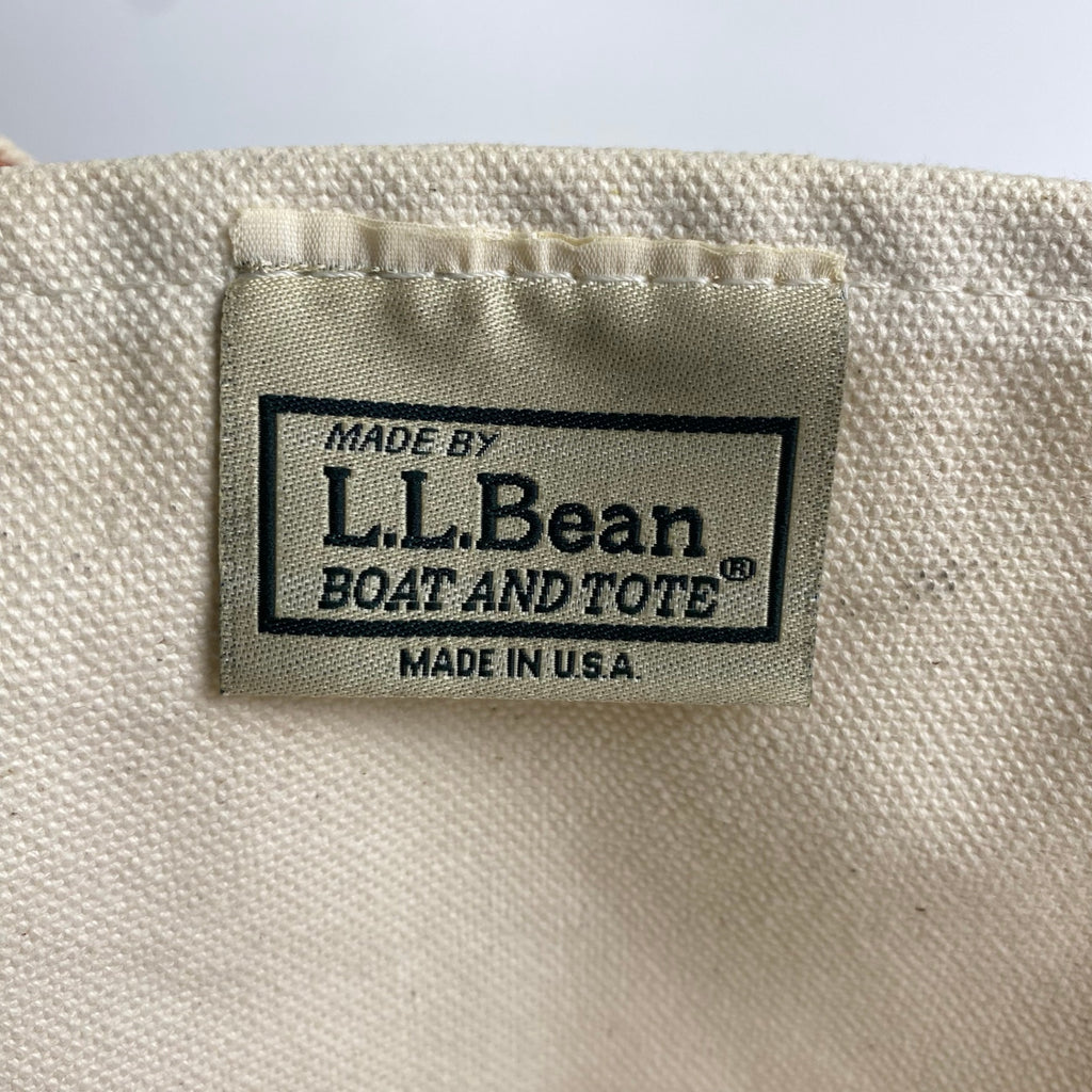 90s LL Bean エルエルビーン / USA製 ヴィンテージ BOAT&TOTE ボートアンドトート ビッグサイズ オレンジ 希少色 幅60cm