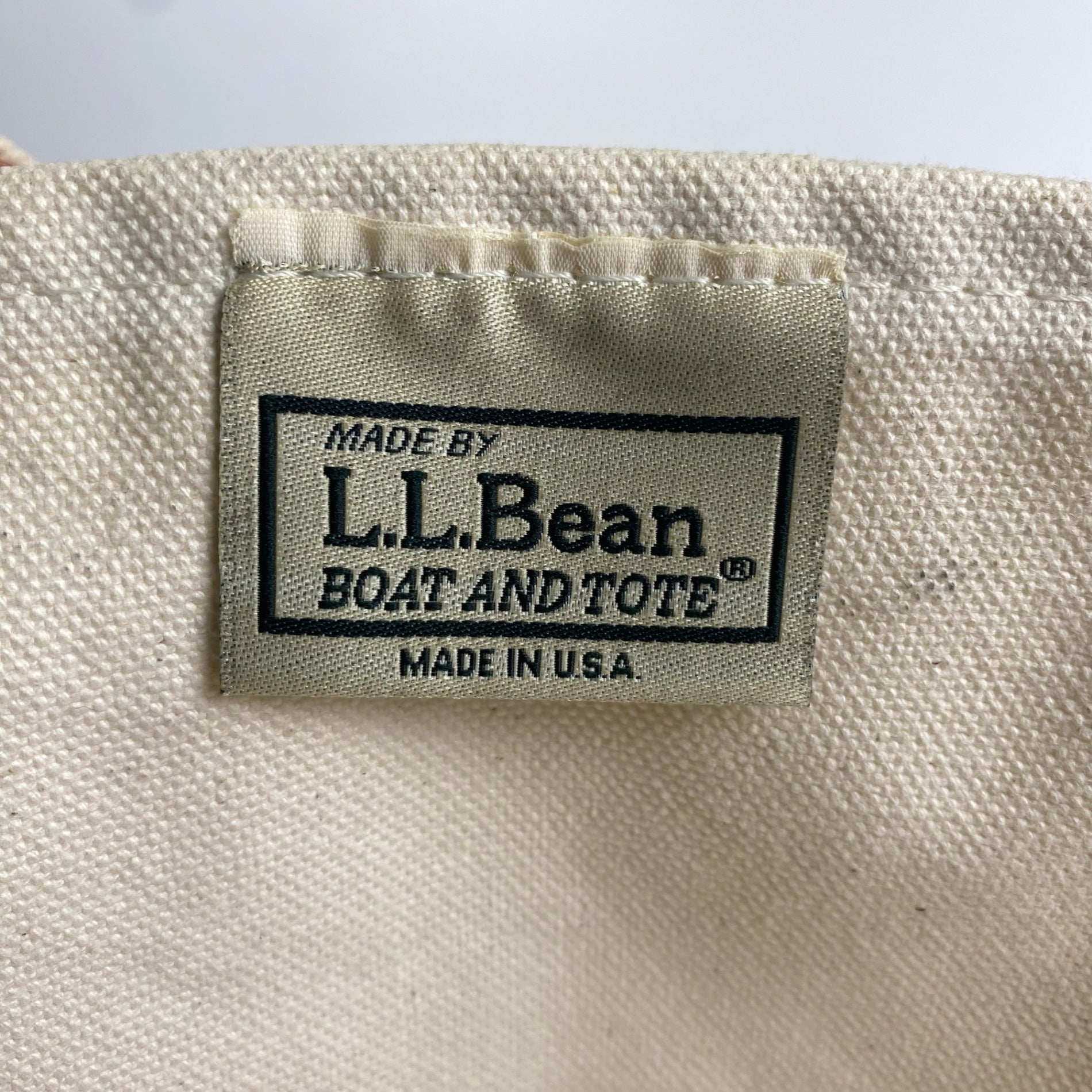 90s LL Bean エルエルビーン / USA製 ヴィンテージ BOAT&TOTE ボートアンドトート ビッグサイズ オレンジ 希少色 幅60cm