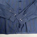 古着 VINTAGE claiborne クレイボーン / チャイナボタン シャツ ビッグシルエット SIZE：3XL