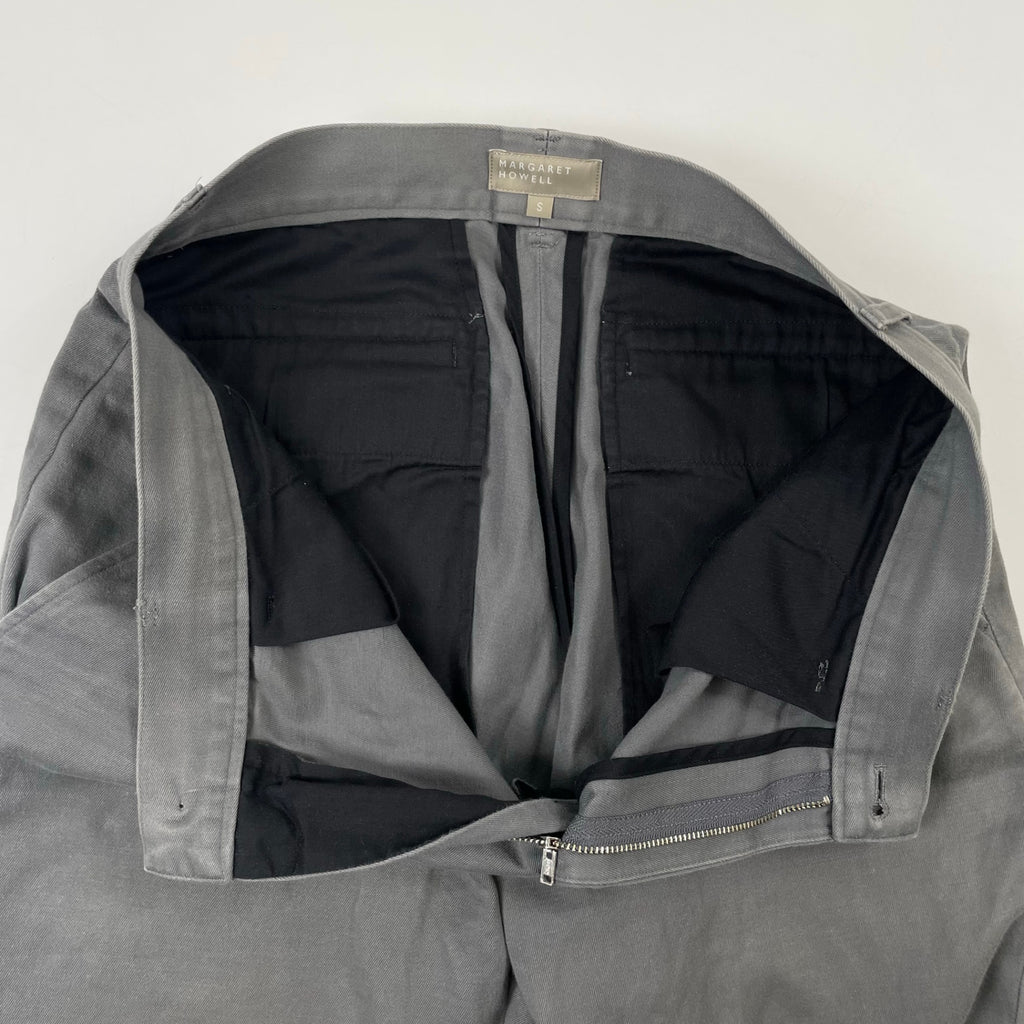 MARGARET HOWELL / 日本製 コットンリネンパンツ 参考定価：35,000程度 SIZE:S