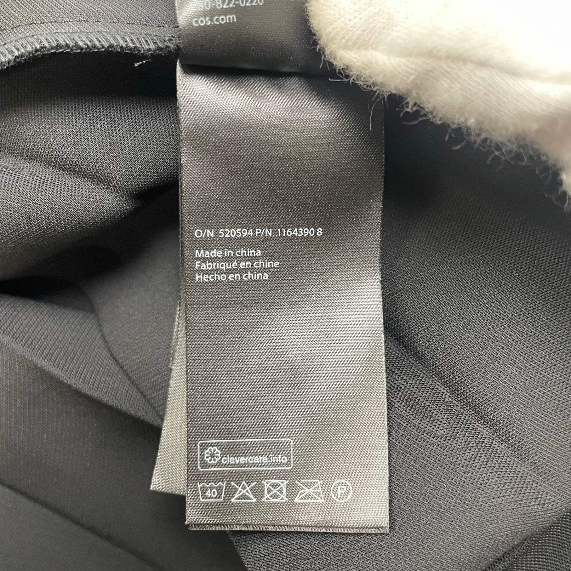 COS コス / ノースリーブプリーツドレス ブラック SIZE:EU36(S程度)