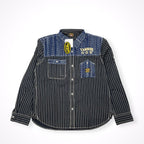 vanson / 刺し子デザインシャツジャケット 未使用品 参考定価：14,800+tax SIZE：L