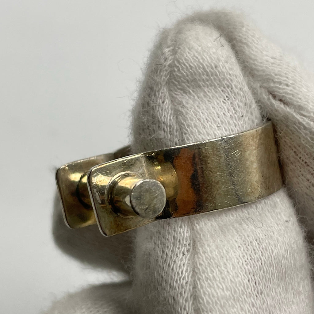 glamb グラム / Clip ring クリップリング シルバー×ゴールド SIZE:13.5