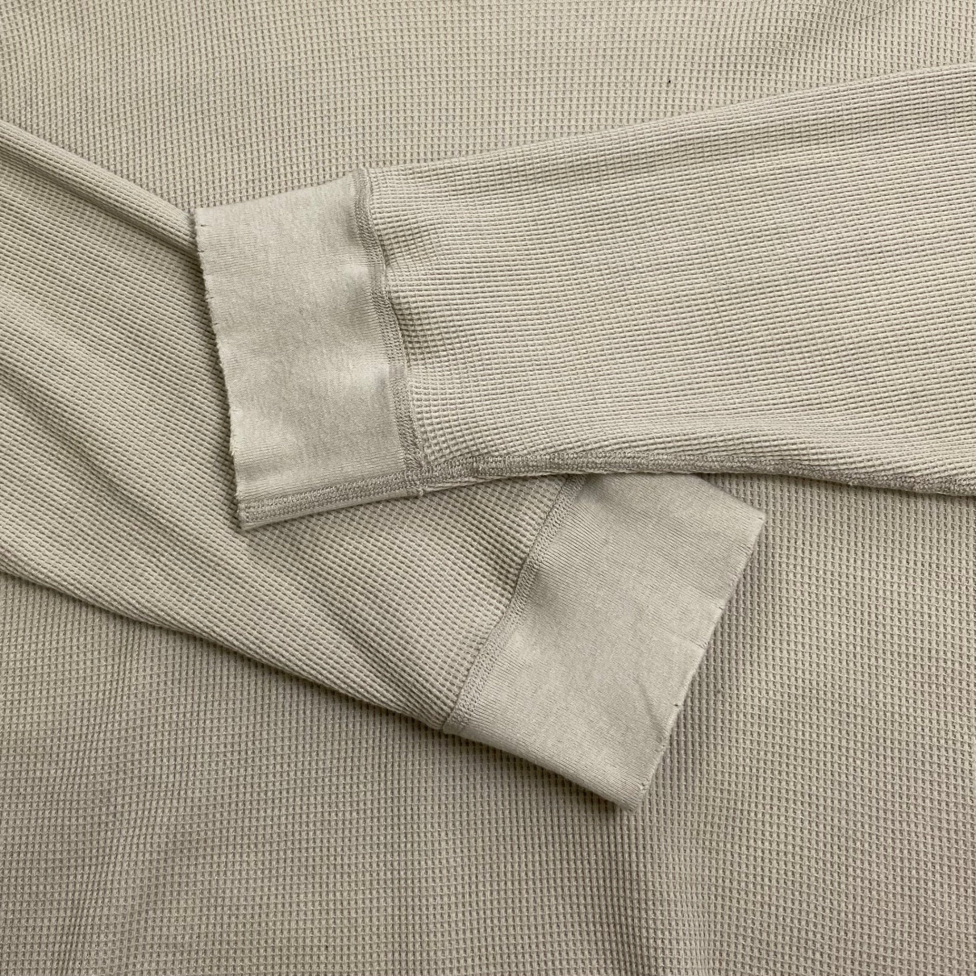 ANCELLM アンセルム / DAMAGE WAFFLE CREW LS T-SHIRT ワッフル カットソー 25AW 参考定価：17,000+tax SIZE:1