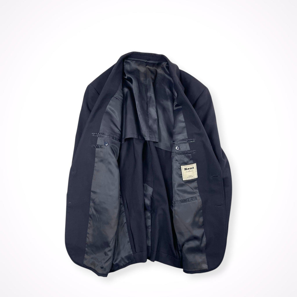 Kent / 段返り紺ブレ 金ボタン 日本製 SIZE:L程度