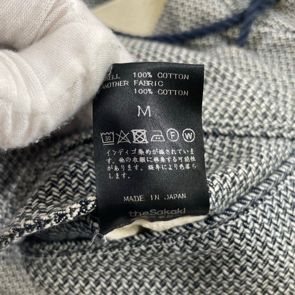 The SAKAKI / インディゴ染め袴ワイドパンツ 参考定価：35,000程度 SIZE:M