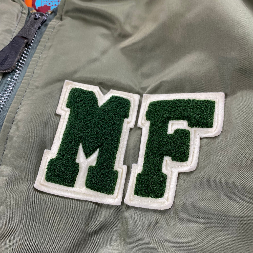 藤原ヒロシ MAJOR FORCE メジャーフォース / 10th Anniversary MA-1 ジャケット SIZE:medium-tall