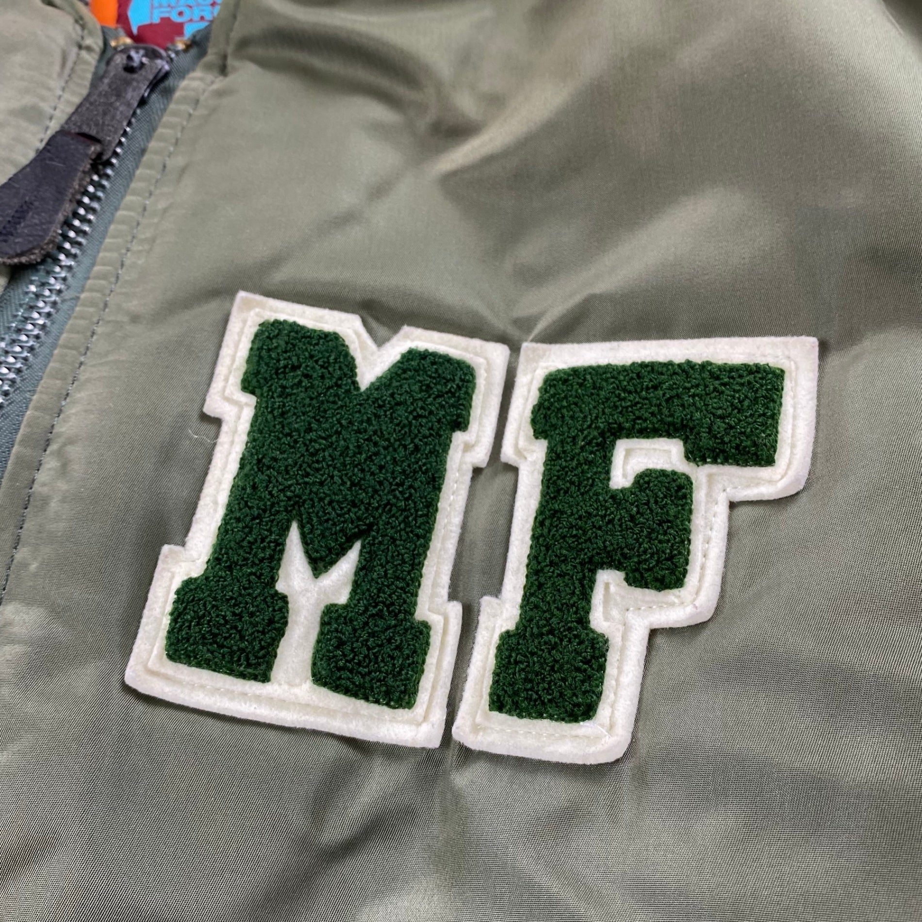 藤原ヒロシ MAJOR FORCE メジャーフォース / 10th Anniversary MA-1 ジャケット SIZE:medium-tall