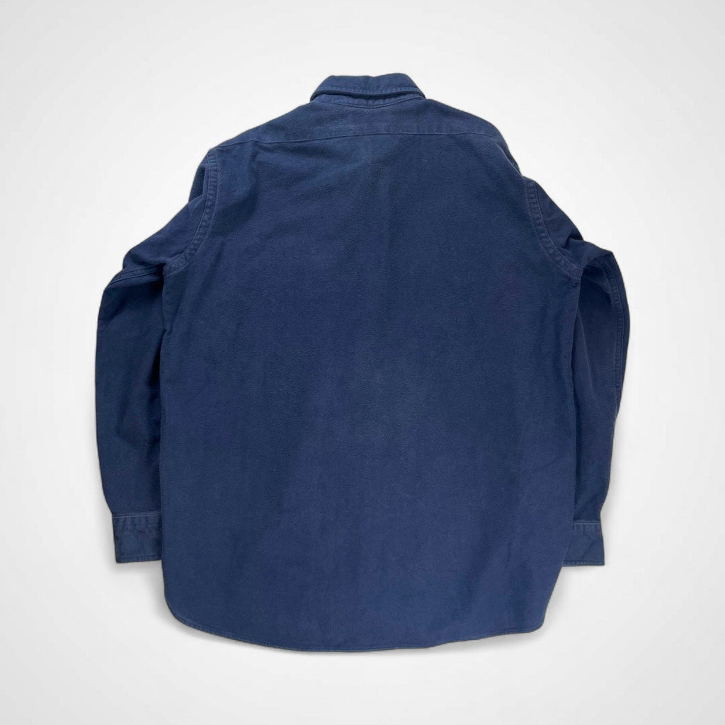 L.L. BEAN エルエルビーン / 90s CHAMOIS CLOTH SHIRT USA製 シャモアシャツ SIZE：16