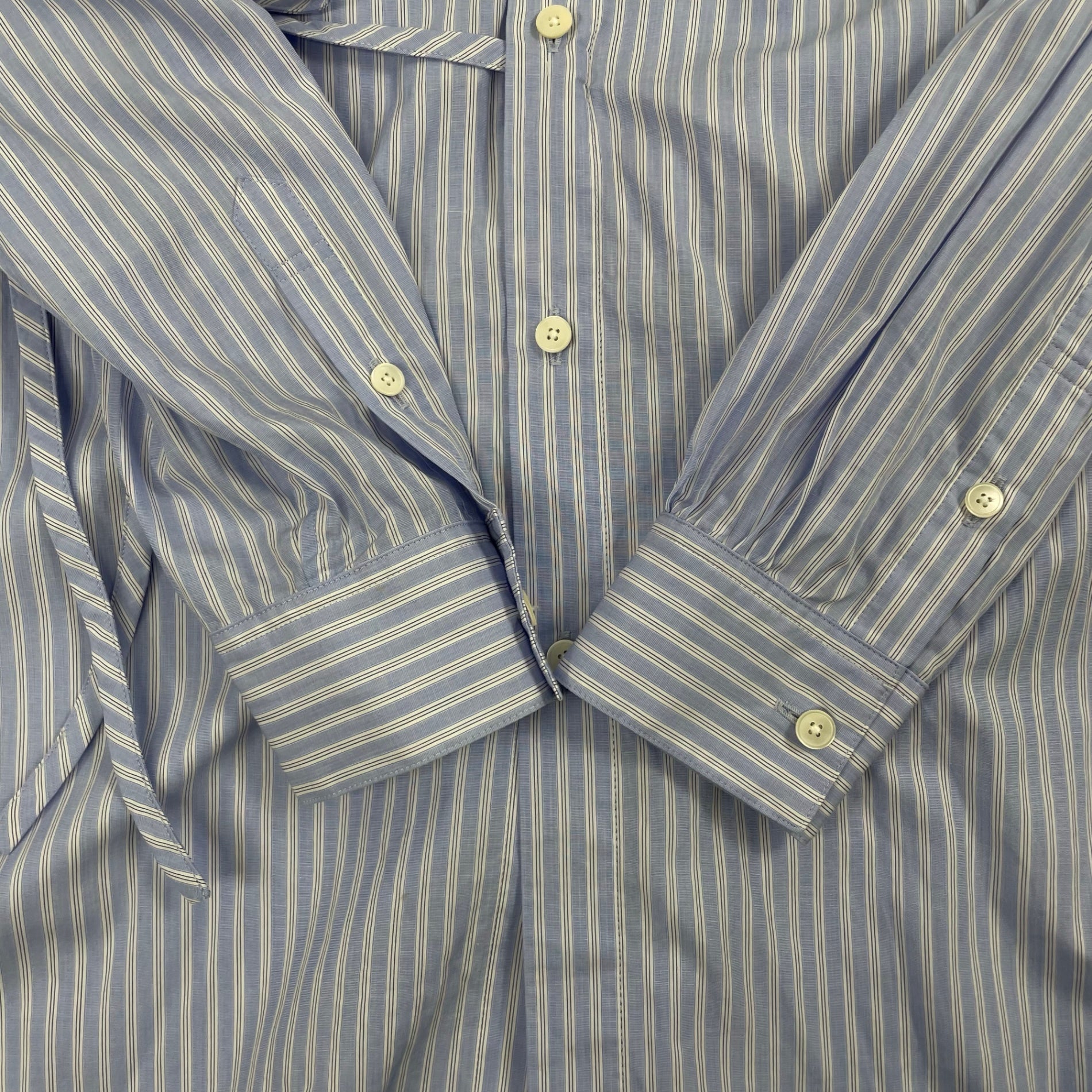 MACPHEE / ストライプシャツチュニック 参考定価：22,000程度 SIZE:36