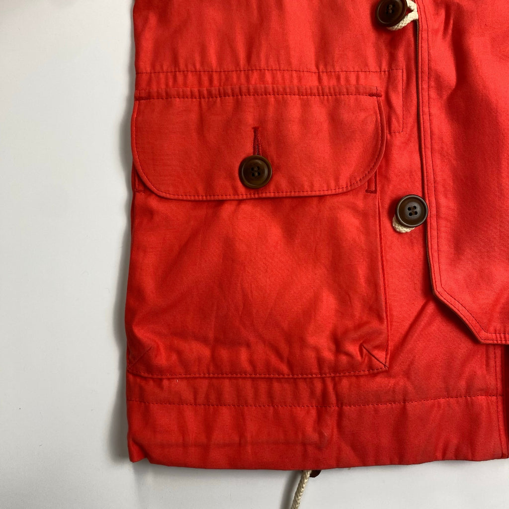 COMME des GARCONS HOMME コムデギャルソン オム / チェックライナー マウンテンパーカー レッド SIZE：XS