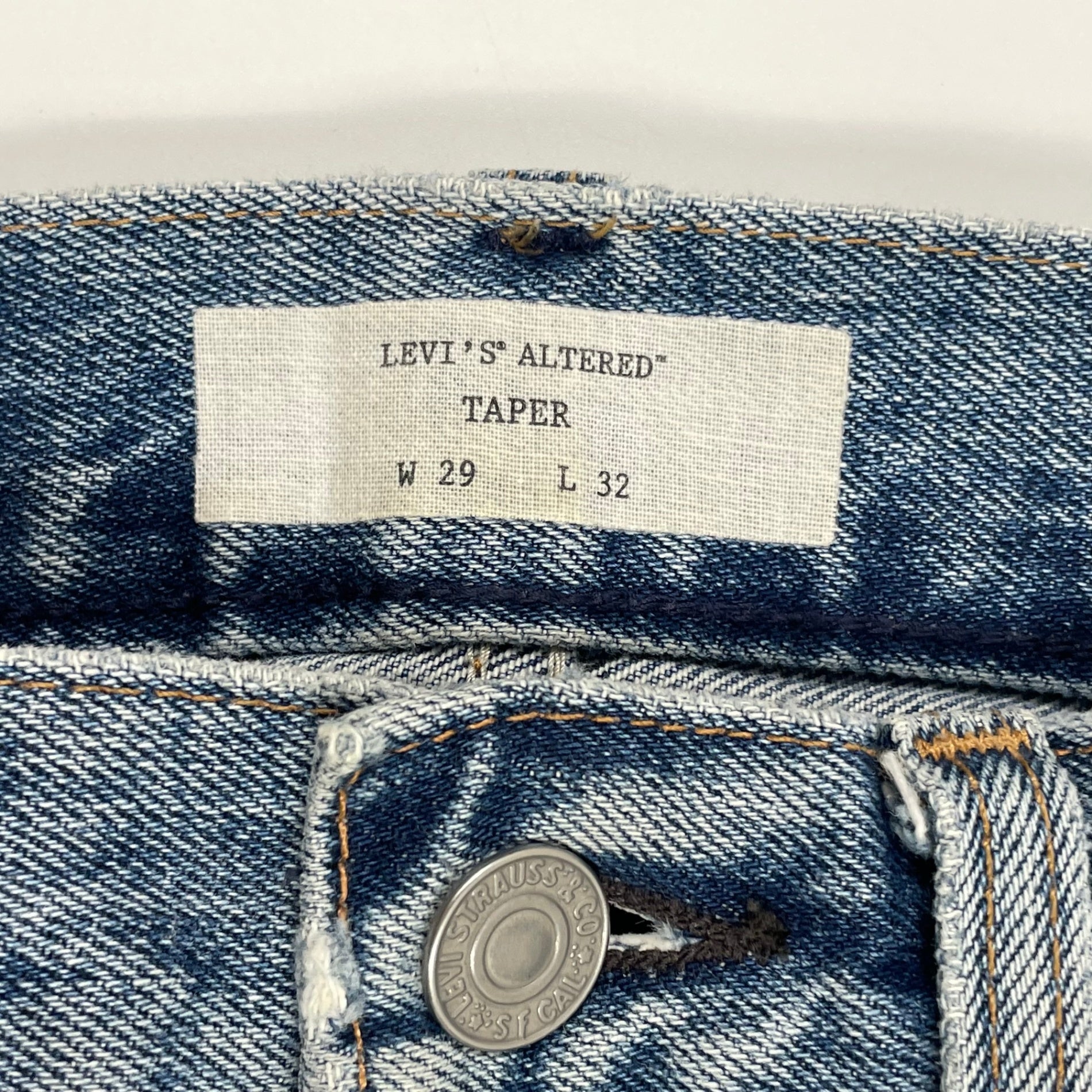 LEVI'S ALTERED リーバイス オルタード / 再構築デニムパンツ 参考定価：15,000程度 SIZE:W29