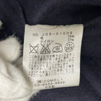 COMOLI コモリ / フェルトンジップブルゾン ネイビー 参考定価：52,000+tax SIZE：2