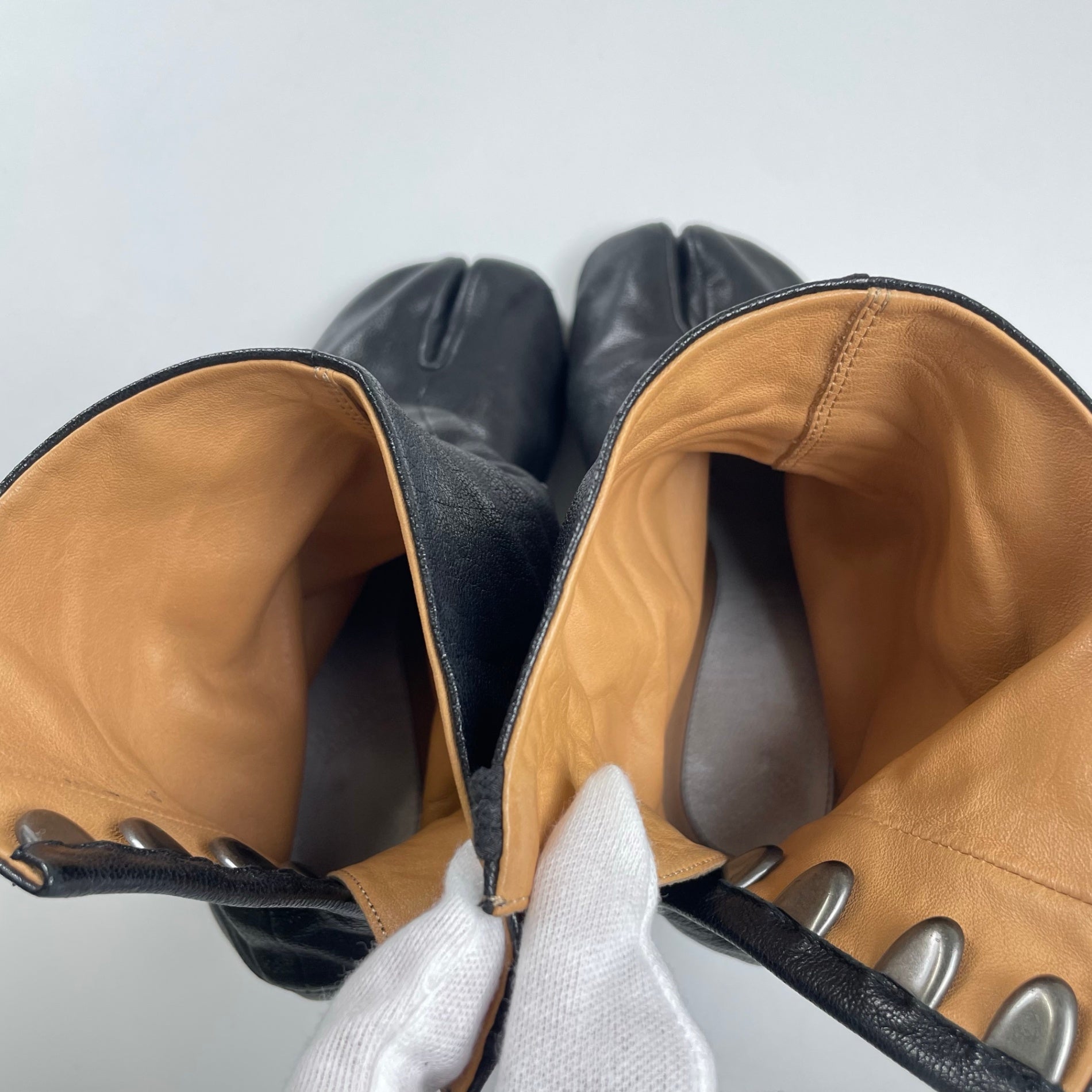 MAISON MARGIELA メゾンマルジェラ / チャンキーヒール タビブーツ 美品 参考定価：200,000程度 SIZE:35(22.5cm程度)