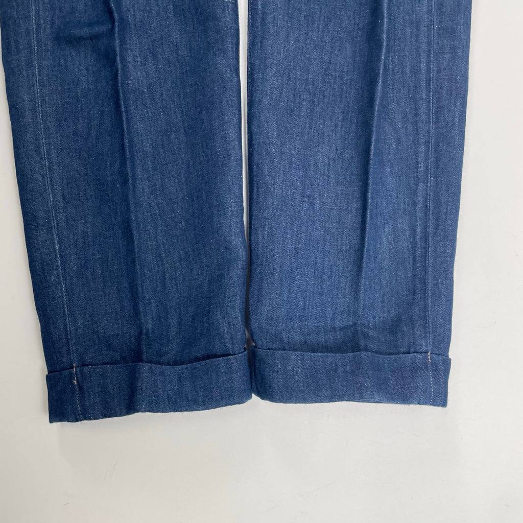 CARE LABEL ケアレーベル / コットンリネンデニムパンツ 参考定価：48,000程度 イタリア製 SIZE:31