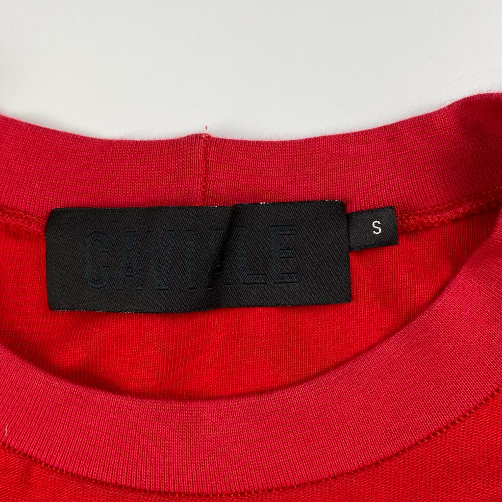 CAVIALE カビアーレ / レイヤード Ｔシャツ ロンドン発 イギリス製 nubian取り扱い  SIZE：S（L程度）