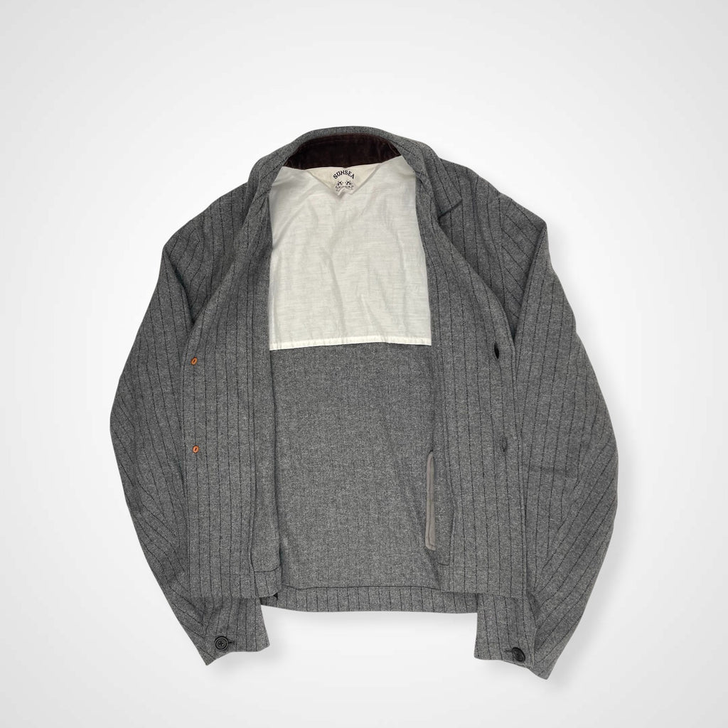 SUNSEA サンシー / PENCIL STRIPE JACKET 参考定価：45,000+tax SIZE:2