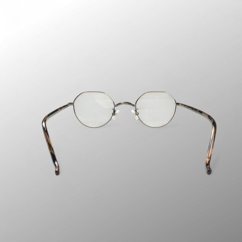 【美品】 井戸多美男 × 金子眼鏡 職人シリーズ / クラウンパント T468 ATS 度なしクリアレンズ 参考定価：36,000+tax