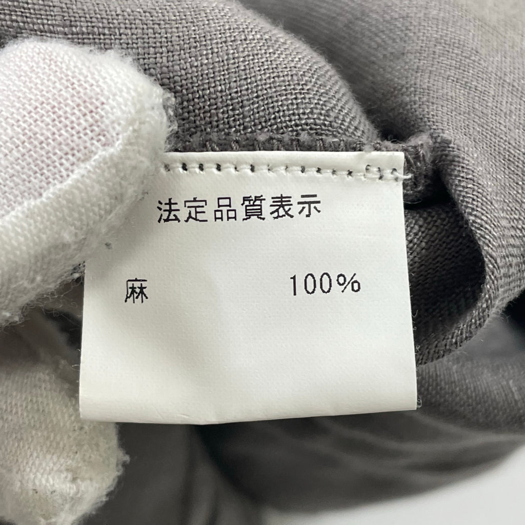 120％ LINO × ANNA BASSANI / コラボ リネンワンピース イタリア製 SIZE:42