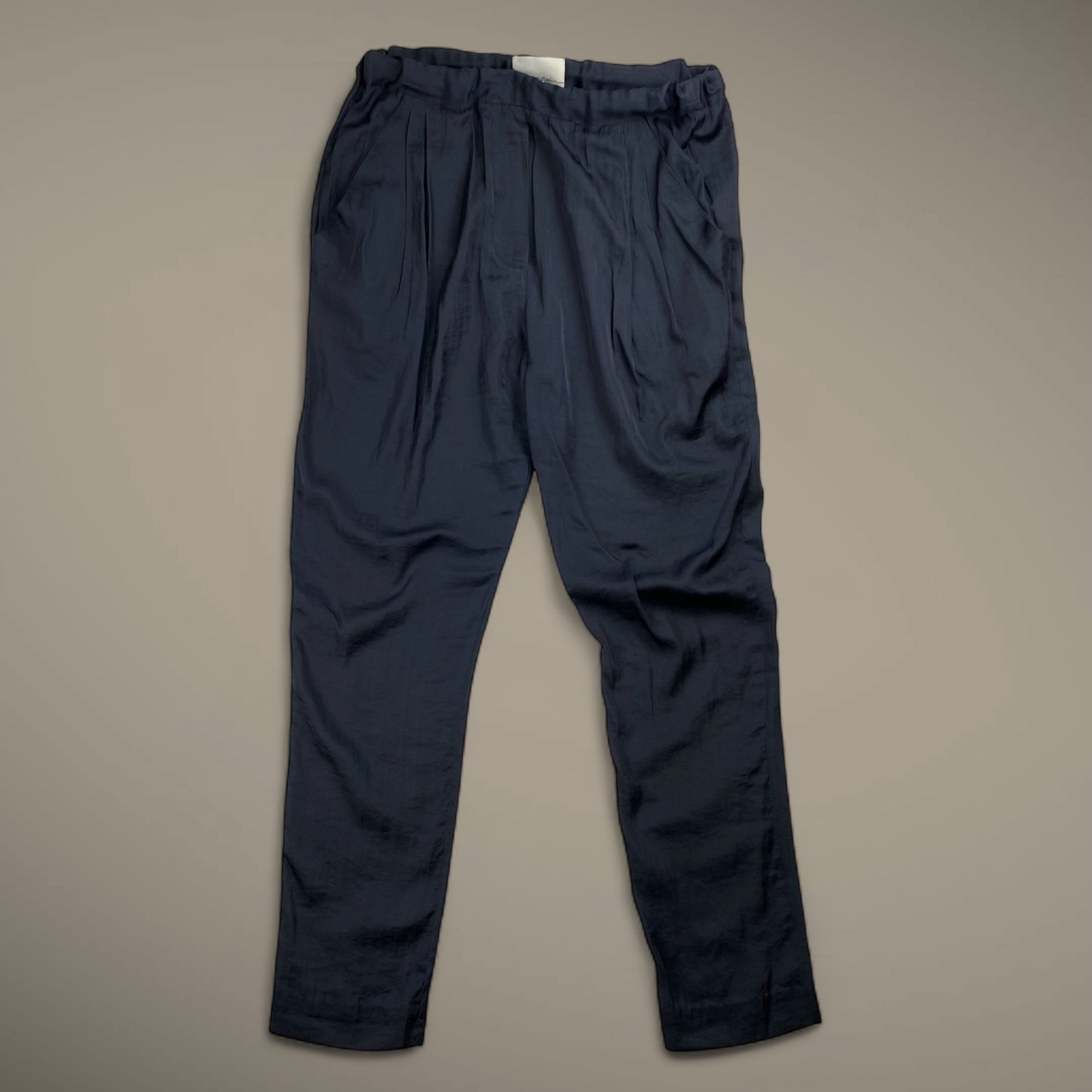 3.1 phillip lim スリーワン フィリップリム / サテン イージーパンツ 薄手 テーパード SIZE：2 ニューヨーク発（M程度）