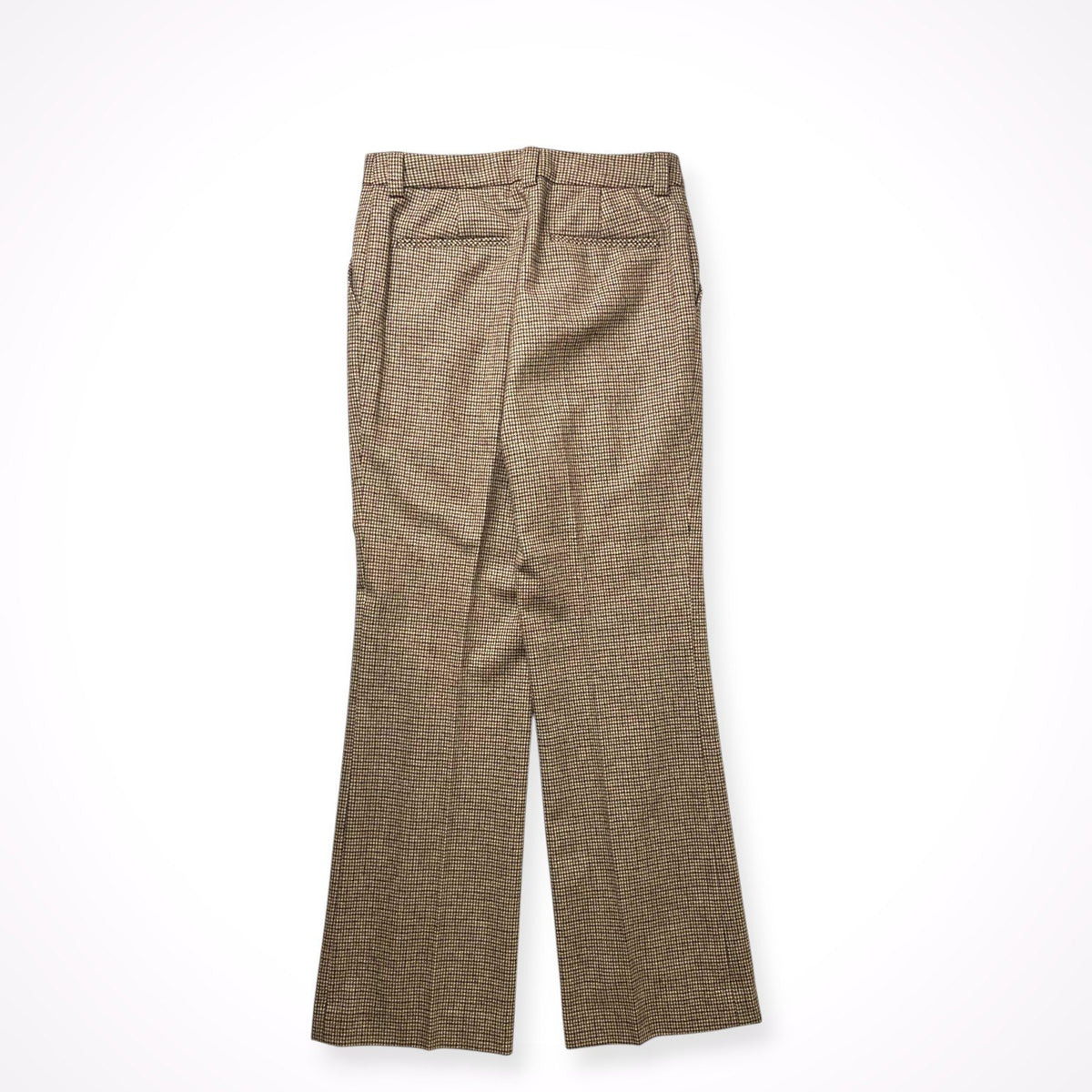 EVERYDAY I LIKE / Slim Flare ハウンドトゥースチェックスラックスパンツ 参考定価：29,000+tax