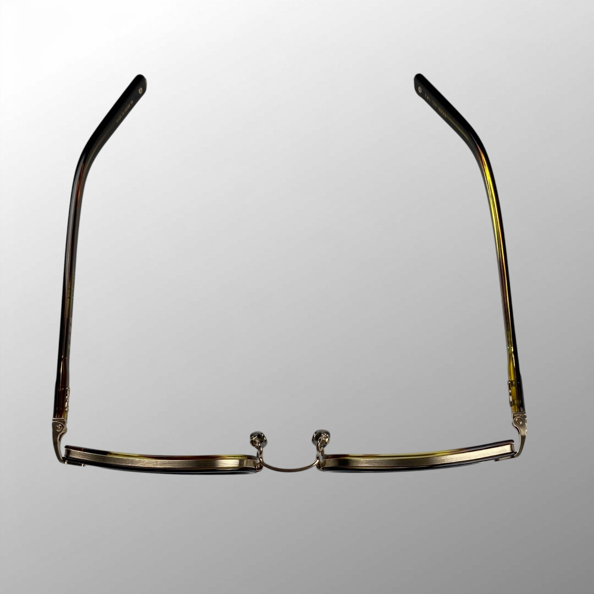 【美品】 金子眼鏡 K18シリーズ / KMG-15 BKBR 度なしレンズ 伊達メガネ 参考定価：120,000程度