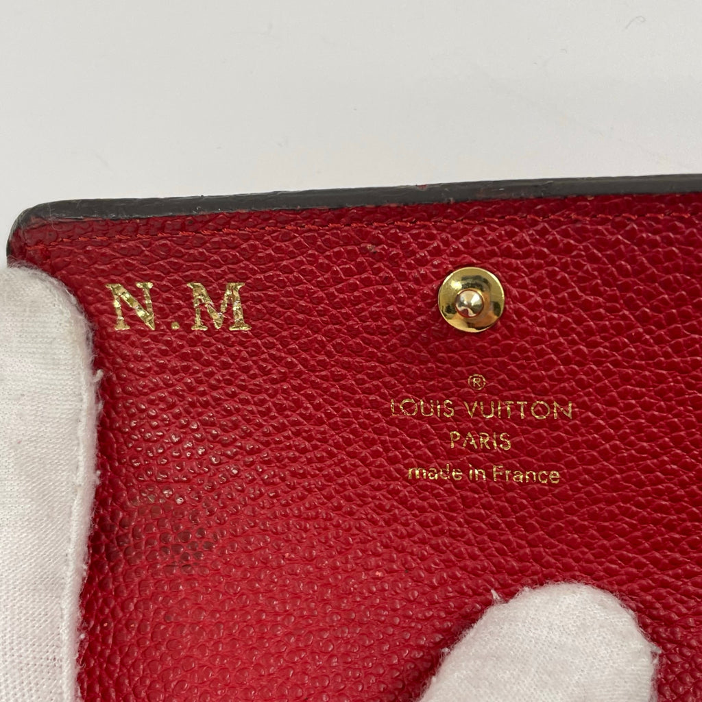 LOUIS VUITTON / ポンヌフ コンパクト スリーズ 購入レシート付 M62185 IN4186