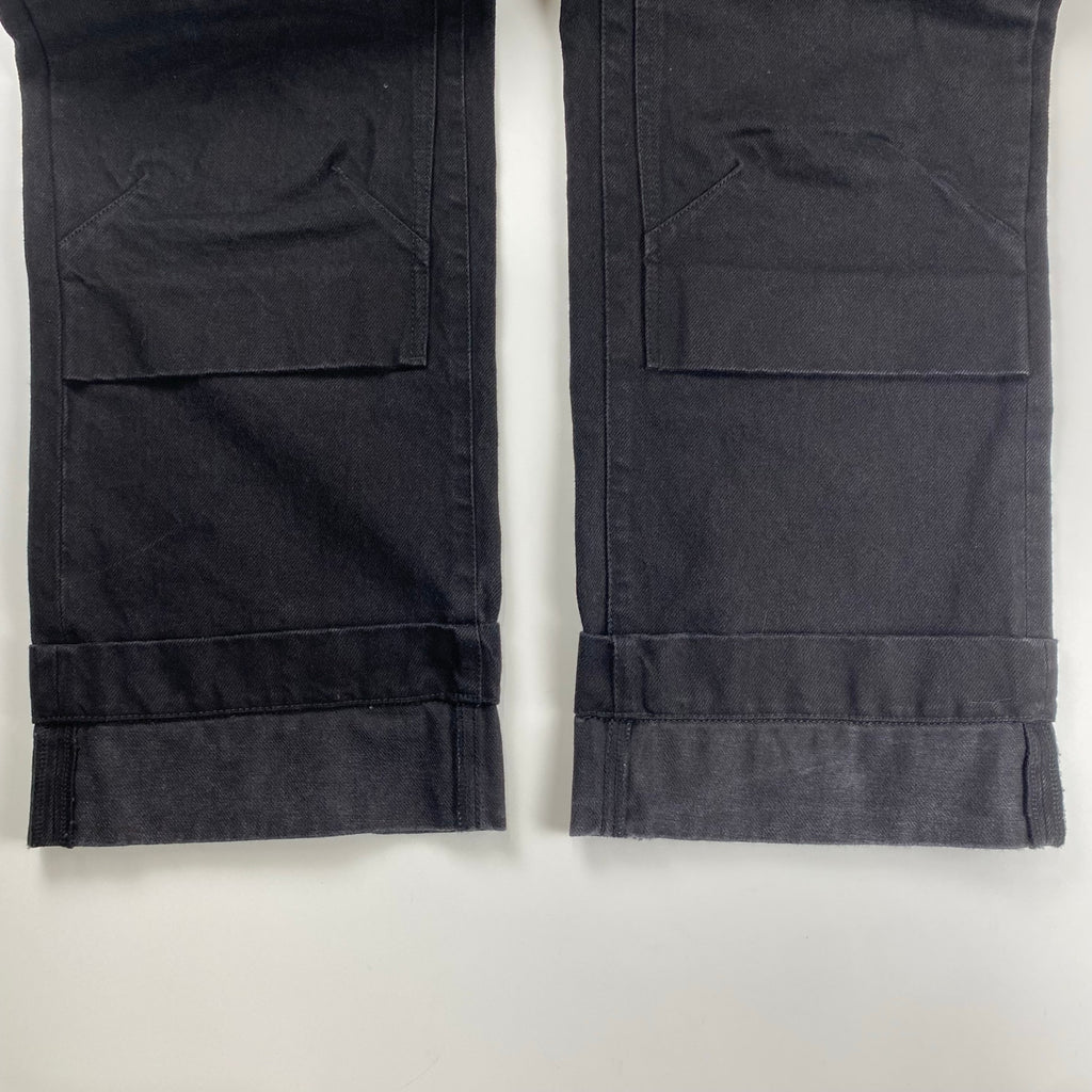 Simone Rocha シモーン ロシャ / Embellished Straight Workwear Denim ダブルニー デニム DOVER STREET取扱い 参考定価：110,000程度 SIZE：S