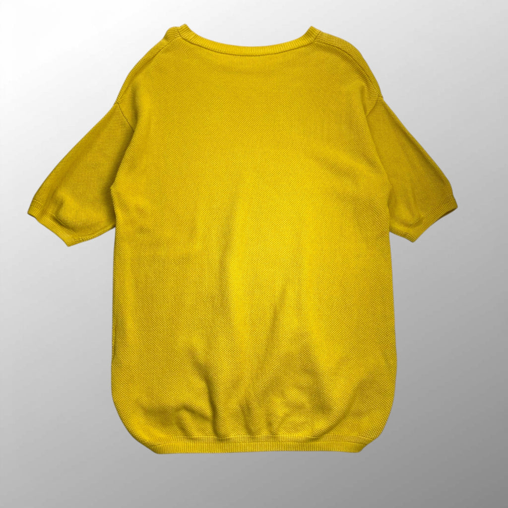 crepuscule × the sakaki クレプスキュール ザ サカキ / 鹿子Tシャツ イエロー コットン100％ SIZE:FREE