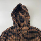 UMIT BENAN / フランネルフードシャツ 参考定価：55,000程度 SIZE:46