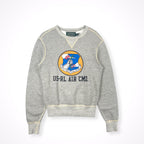 POLO COUNTRY / 両Vネックスウェット アメリカ空軍第67戦術航空団 SIZE:XS
