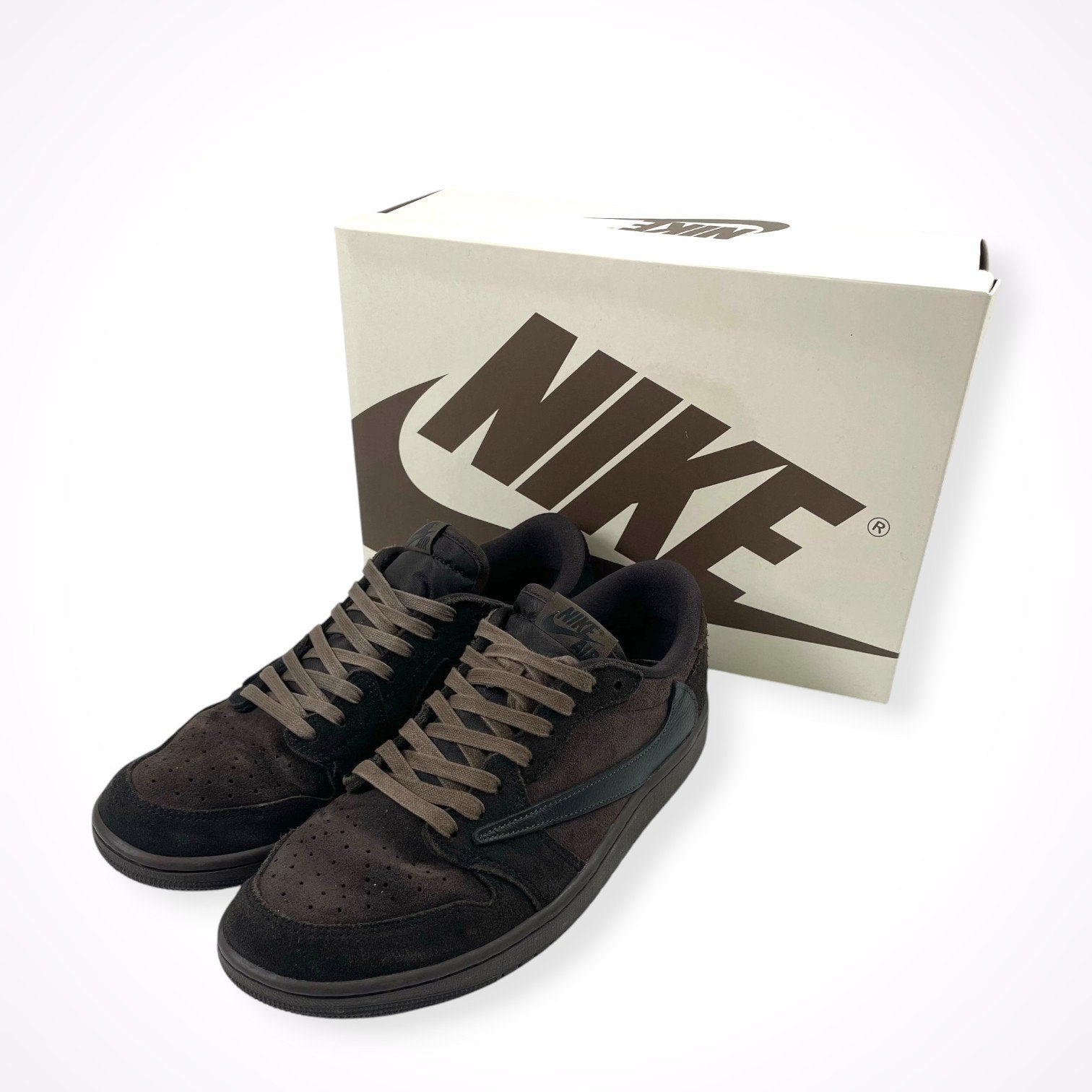 NIKE × Travis Scott / Air Jordan 1 Low OG SP "Velvet Brown and Dark Mocha" SIZE:27cm