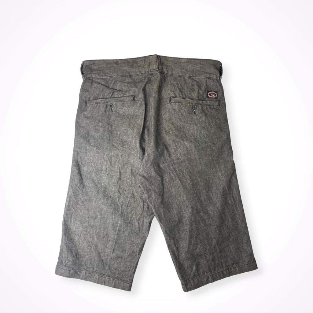 COREFIGHTER / マネー柄裏地 クロップドデニムパンツ 参考定価：18,000程度 SIZE:L