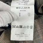 WELLDER / グレンチェック柄 スプリングコート 参考定価：70,000程度 SIZE:3