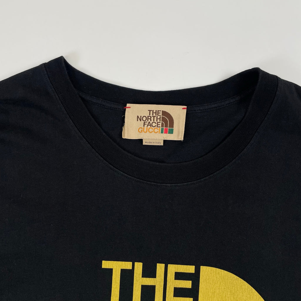 GUCCI × THE NORTH FACE / コラボロゴTEE 616036 XJDCL SIZE:XL