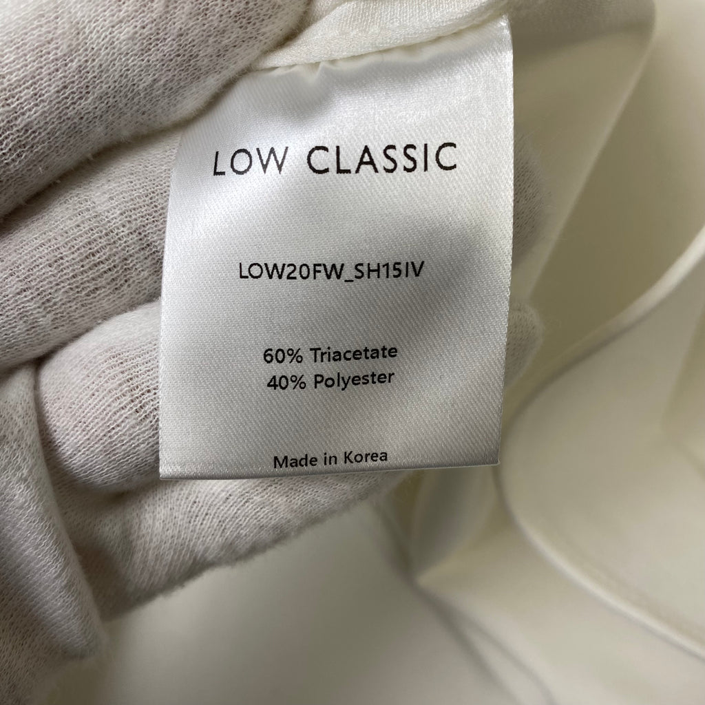 LOW CLASSIC ロウ クラシック 変形 デザイン シャツ