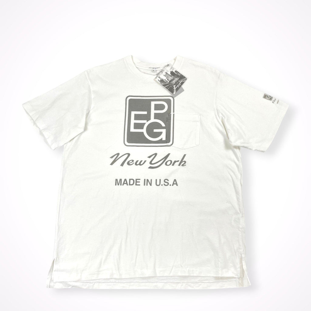 ENGENEERED GARMENTS × BEAMS PLUS / 【別注】PEG / UNIFORM CREW T-SHIRT タグ付 参考定価：13,000+tax SIZE:L