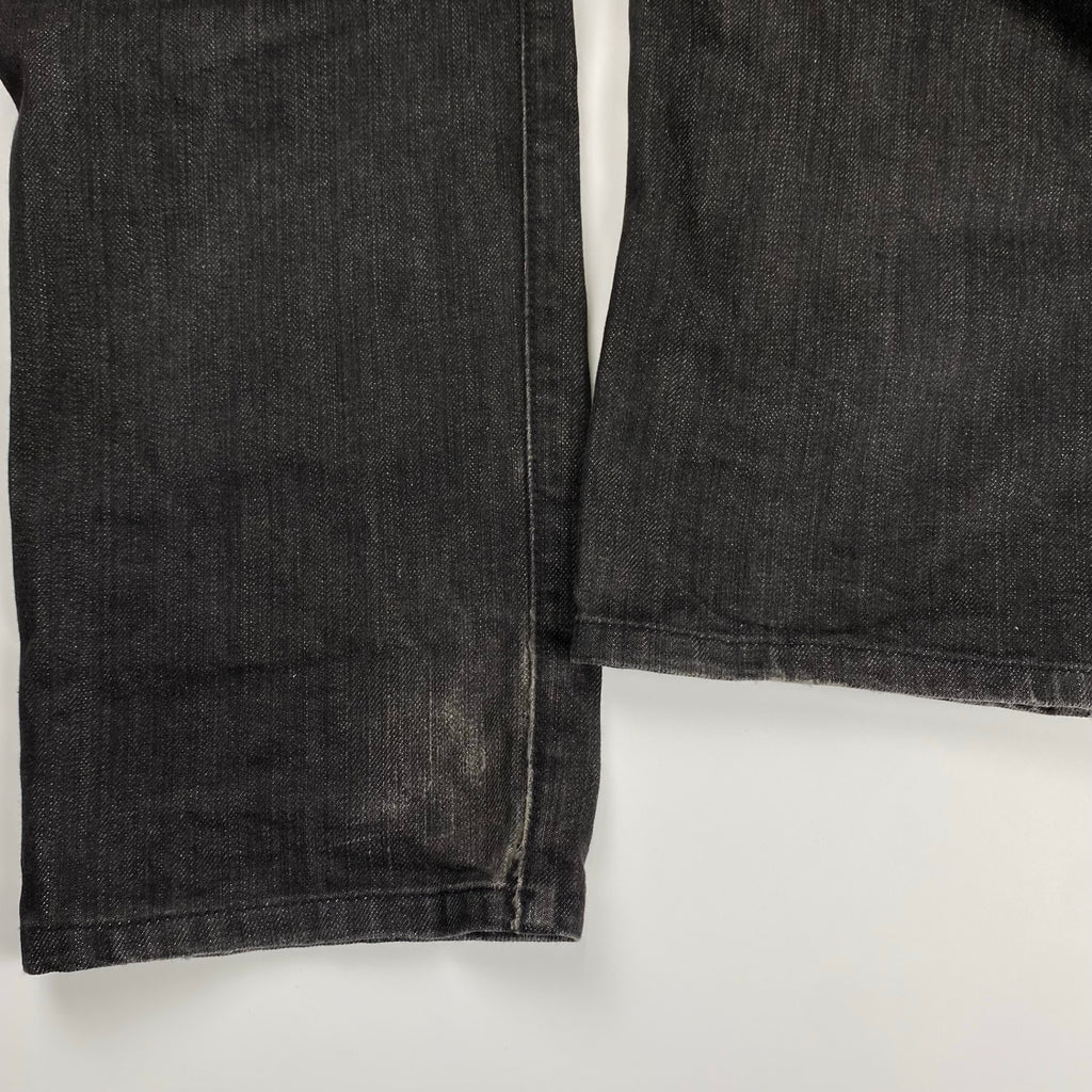 【09AW アーカイブ】 Dior HOMME ディオール オム / CDロゴプレート ブラック デニムパンツ クリス ヴァン アッシュ期 SIZE:W30