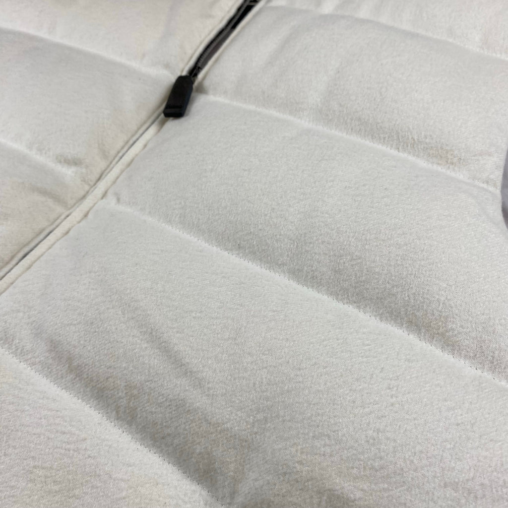 【美品】 HERNO ヘルノ / シルクカシミヤ ダウンべスト 裾ドローコード SIZE:50（XL程度）