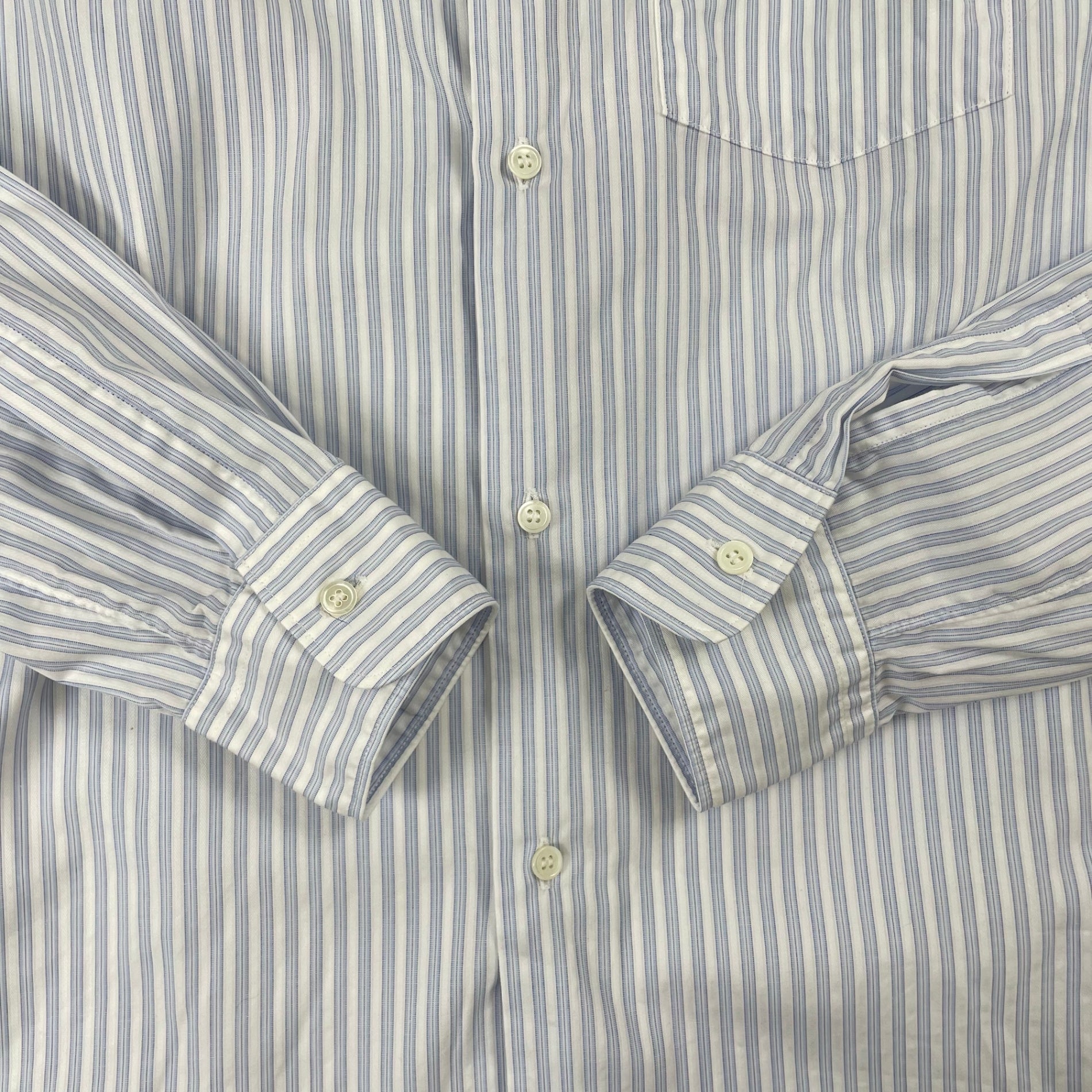 COMME des GARCONS HOMME DEUX / ミニマルストライプシャツ 日本製 SIZE:S