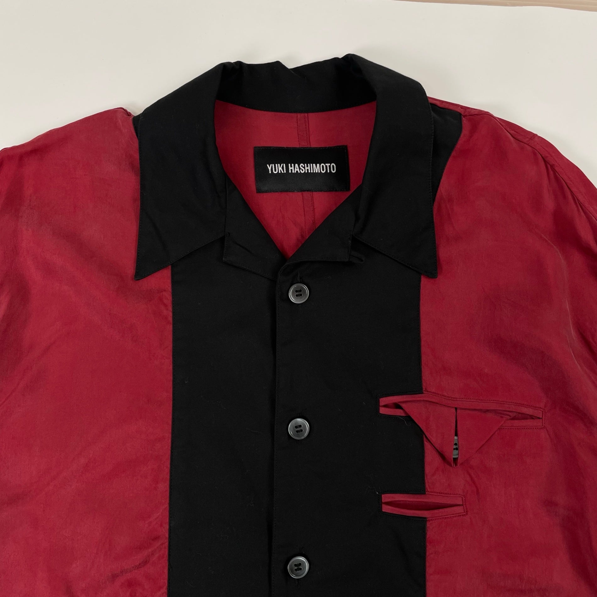 YUKI HASHIMOTO ユウキ ハシモト / LINING SHIRTS 参考定価：43,000+tax SIZE:48