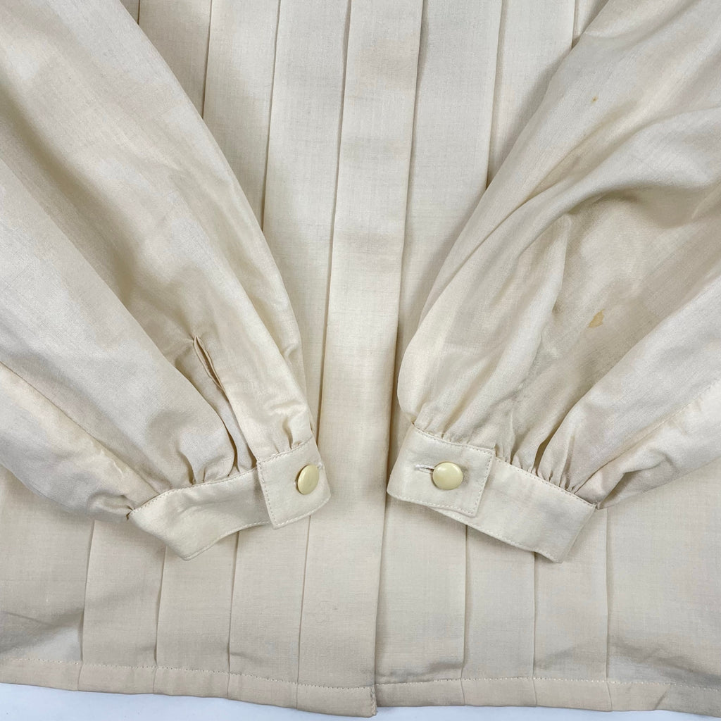 Christian Dior / ヴィンテージタックブラウス SIZE:M