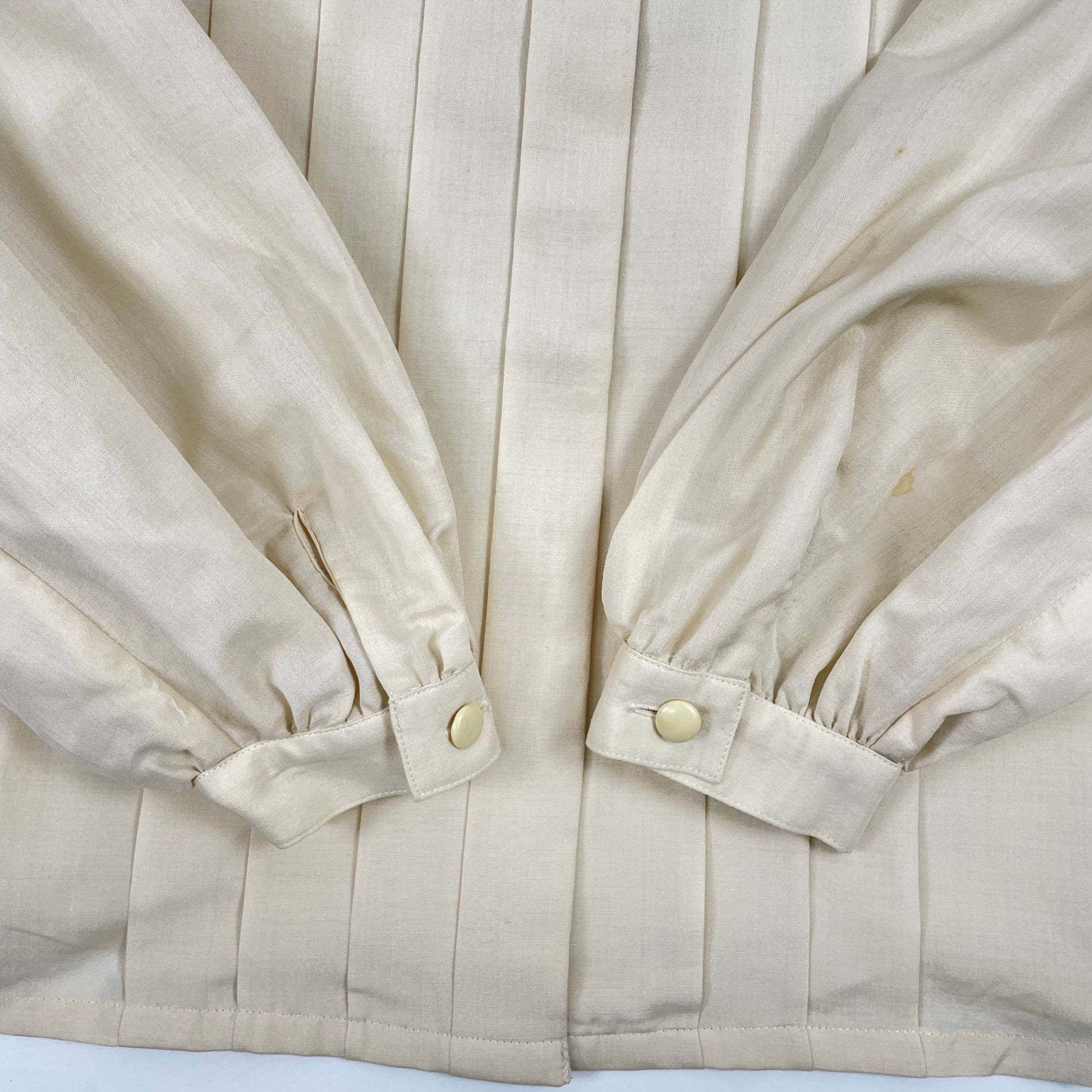 Christian Dior / ヴィンテージタックブラウス SIZE:M