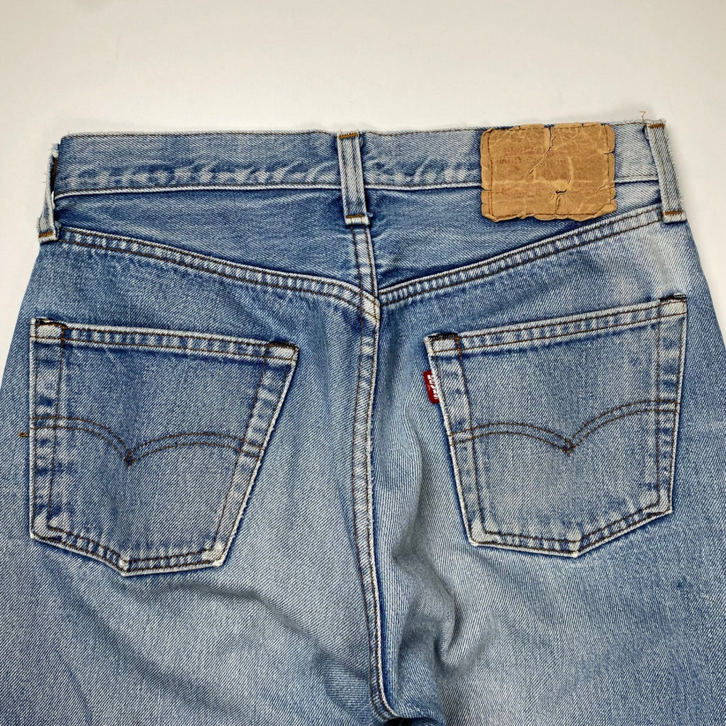 Levi's リーバイス / 赤耳 セルビッジ デニムパンツ エルパソ工場 黒カン SIZE：W74