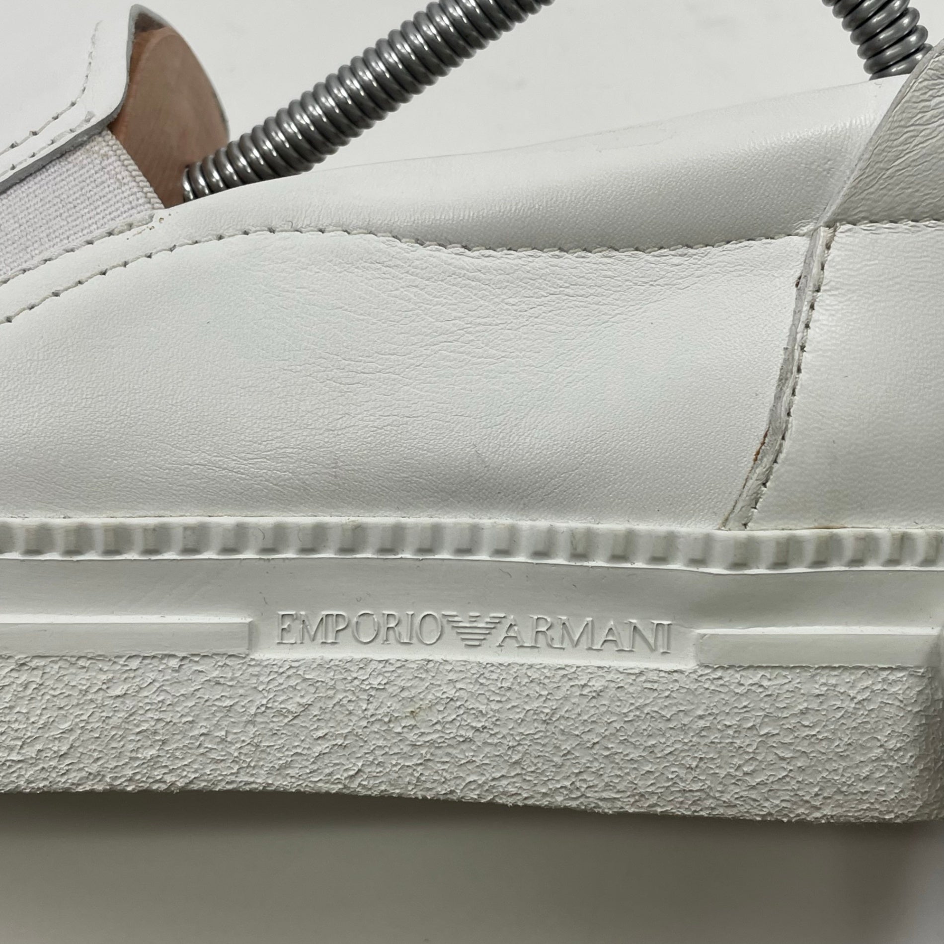 EMPORIO ARMANI エンポリオ アルマーニ / スリッポンスニーカー 試着程度 参考定価：40,000程度 SIZE:US6