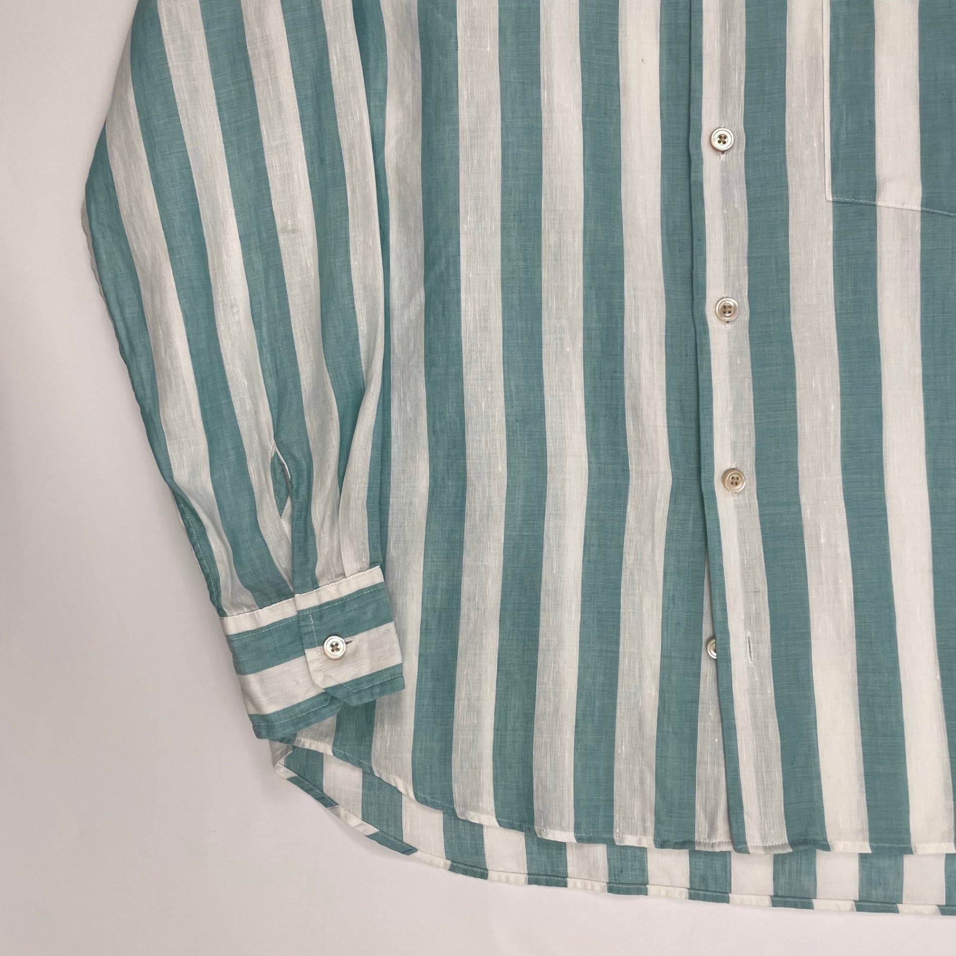 TOMORROWLAND トゥモローランド / コットンリネンシャツ  参考定価：15,000+tax SIZE:XS