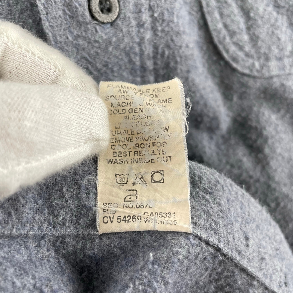 Woolrich ウールリッチ / 00s シャモアシャツ 企業ロゴ SIZE:L